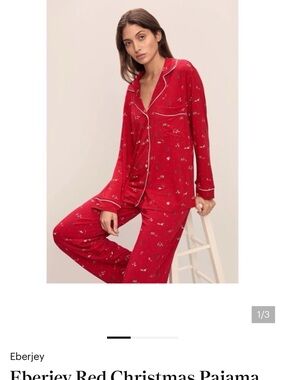 Eberjey Gisele printed Tencel modal pj set